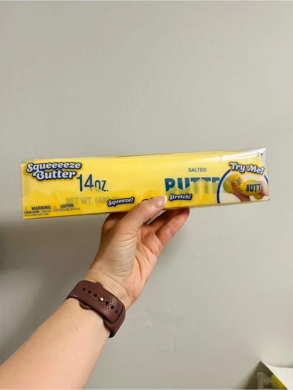 Sunny Days Squeeeeze Butter Stick 14oz Squishy Toy NIB